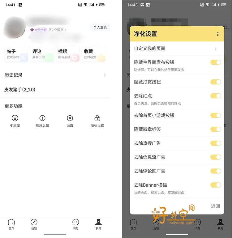 皮友猪手-皮皮虾广告净化去水印 v1.0.1-4-20250412 xp模块