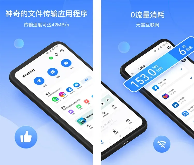 SHAREit茄子快传-文件传输文件管理工具 v6.54.29 解锁高级会员版